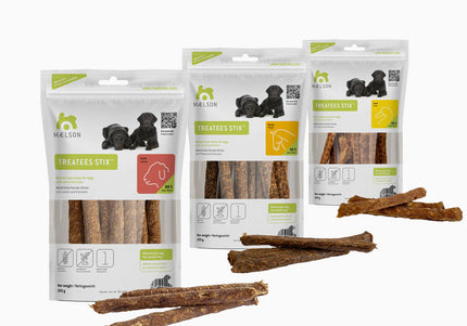 Maelson Treatees Stix Horse – Healthy Dried Horse Meat Dog Treats, 100g Pack