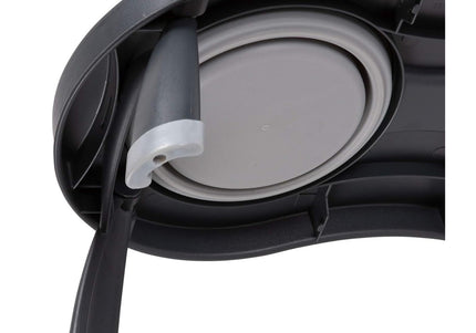 Dexas Double Elevated Feeder Small – Foldable Raised Dog Bowls Stand, Compact Fuchsia Design