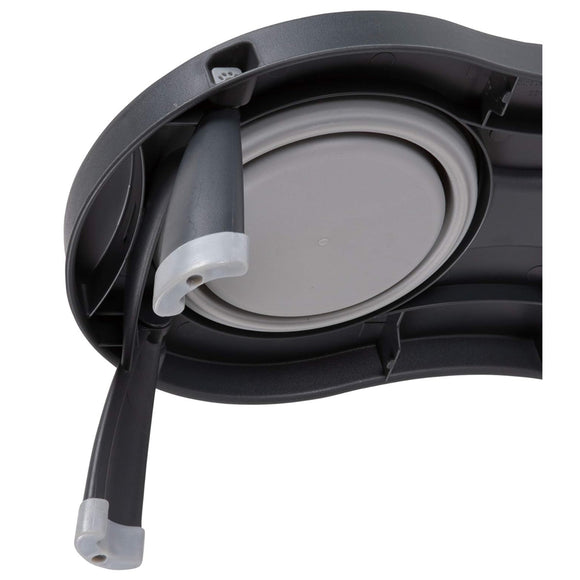 Dexas Double Elevated Feeder Small – Foldable Raised Dog Bowls Stand, Compact Fuchsia Design