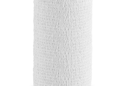 Stokban Elastic Self-Adhesive Bandage – 10cm x 4.5m, Flexible and Secure White Wrap