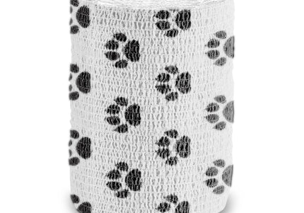 Stokban Elastic Self-Adhesive Bandage – 7.5cm x 4.5m, Flexible and Secure Wrap in White