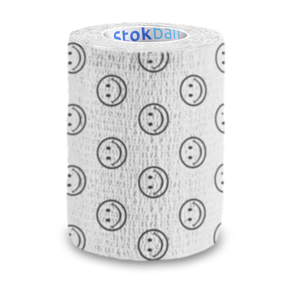 Stokban Elastic Self-Adhesive Bandage – 7.5cm x 4.5m, Flexible and Secure Wrap in White