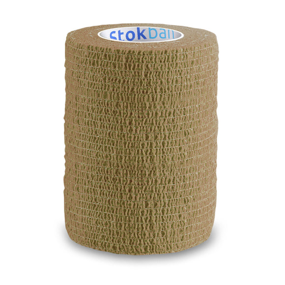 Stokban Elastic Self-Adhesive Bandage – 7.5cm x 4.5m, Flexible and Secure Wrap in White