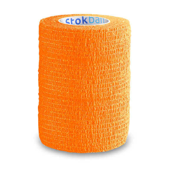 Stokban Elastic Self-Adhesive Bandage – 7.5cm x 4.5m, Flexible and Secure Wrap in White
