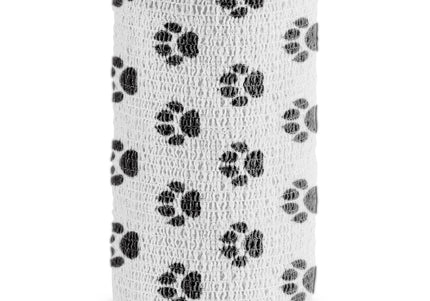 Stokban Elastic Self-Adhesive Bandage – 10cm x 4.5m, Flexible and Secure White Wrap