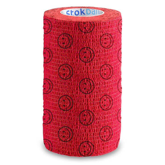 Stokban Elastic Self-Adhesive Bandage – 10cm x 4.5m, Flexible and Secure White Wrap