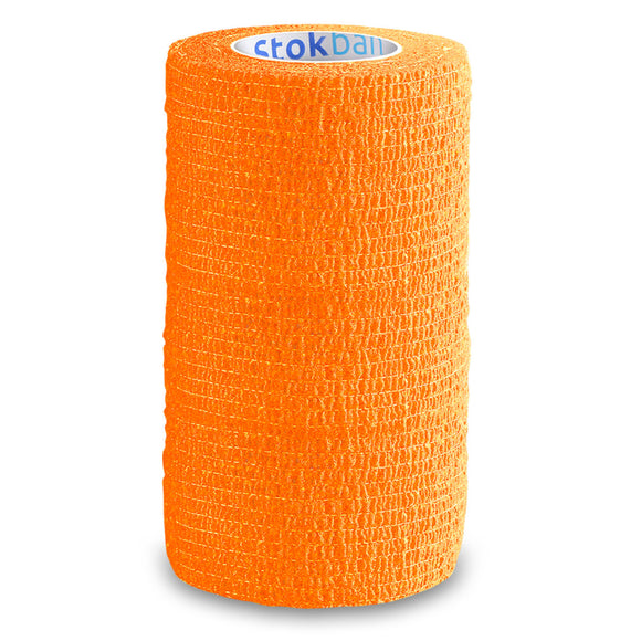 Stokban Elastic Self-Adhesive Bandage – 10cm x 4.5m, Flexible and Secure White Wrap