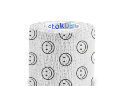 Stokban Elastic Self-Adhesive Bandage – 5cm x 4.5m, Flexible White Wrap, Secure Hold