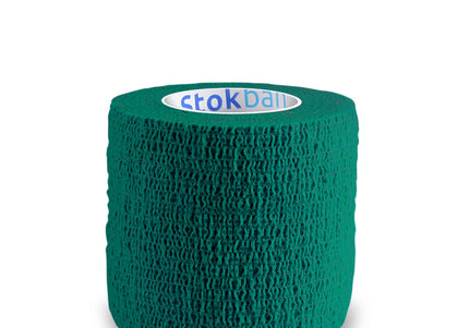 Stokban Elastic Self-Adhesive Bandage – 5cm x 4.5m, Flexible White Wrap, Secure Hold