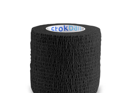 Stokban Elastic Self-Adhesive Bandage – 5cm x 4.5m, Flexible White Wrap, Secure Hold