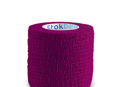 Stokban Elastic Self-Adhesive Bandage – 5cm x 4.5m, Flexible White Wrap, Secure Hold