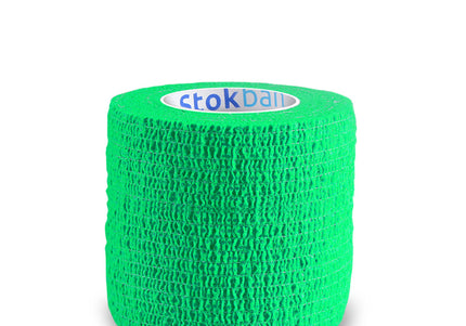 Stokban Elastic Self-Adhesive Bandage – 5cm x 4.5m, Flexible White Wrap, Secure Hold