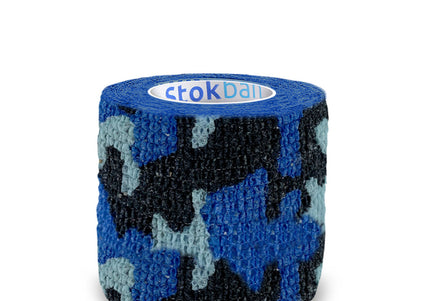 Stokban Elastic Self-Adhesive Bandage – 5cm x 4.5m, Flexible White Wrap, Secure Hold