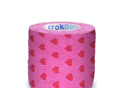 Stokban Elastic Self-Adhesive Bandage – 5cm x 4.5m, Flexible White Wrap, Secure Hold