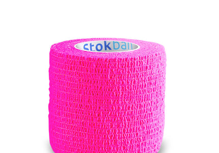 Stokban Elastic Adhesive Bandage 5cm x 4.5m – Blue Paws, Bitter-Taste, Flexible Protection