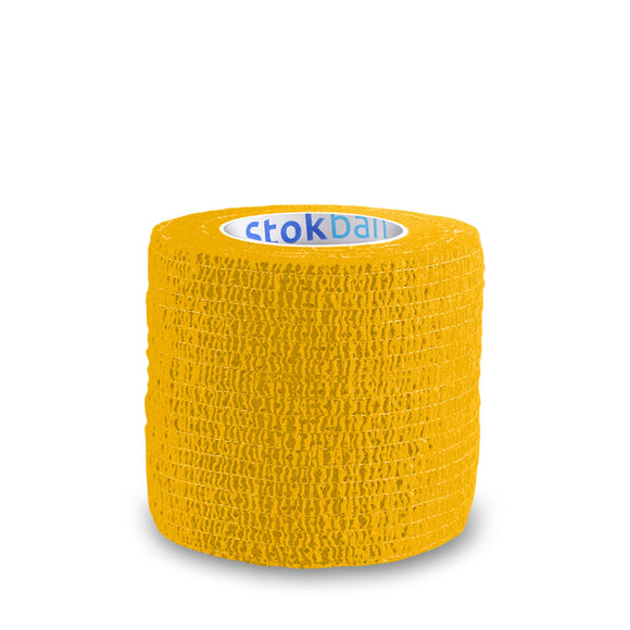 Stokban Elastic Self-Adhesive Bandage – 5cm x 4.5m, Flexible White Wrap, Secure Hold