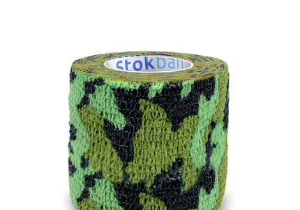 Stokban Elastic Adhesive Bandage 5cm x 4.5m – Blue Paws, Bitter-Taste, Flexible Protection