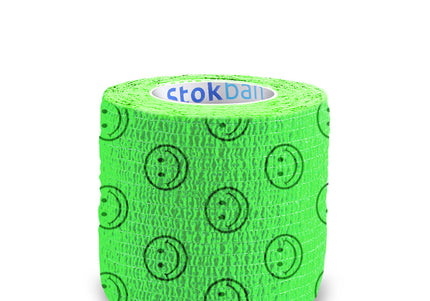 Stokban Elastic Self-Adhesive Bandage – 5cm x 4.5m, Flexible White Wrap, Secure Hold