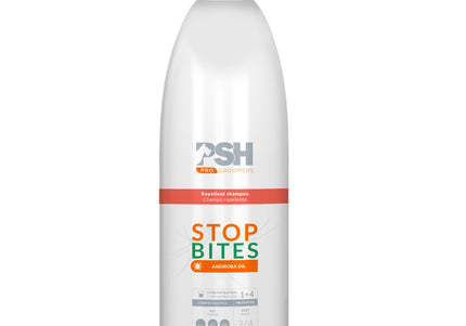 PSH Pro Stop Bites Shampoo – Insect Repellent Andiroba Formula, Concentrated 1:4, 1L Bottle