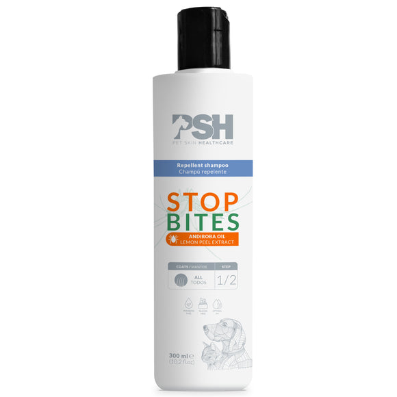 PSH Daily Beauty Stop Bites Shampoo 300ml – Gentle Cleansing Formula, Repels Fleas and Ticks