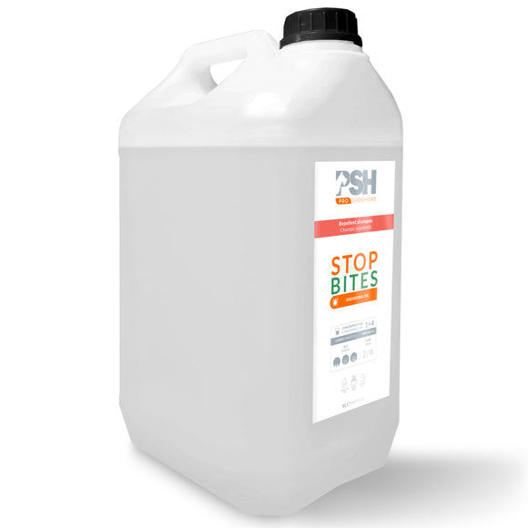 PSH Pro Stop Bites Shampoo – Insect Repellent Andiroba Formula, Concentrated 1:4, 5L