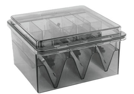 Shernbao Blade Box Lockable Case Holds 8 Blades or Clipper Combs