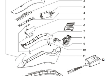 Heiniger Style Midi Razor PCB Electronics – Precision Replacement Circuit Board, Durable Build