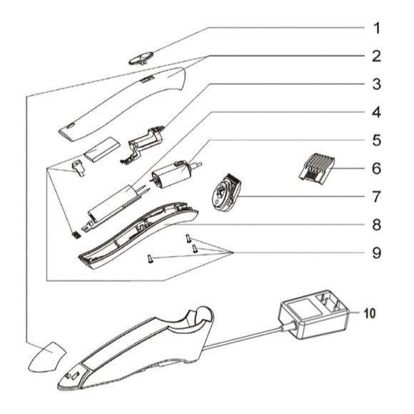 Heiniger Style Mini Razor Replacement Switch – Durable Precision Spare Part
