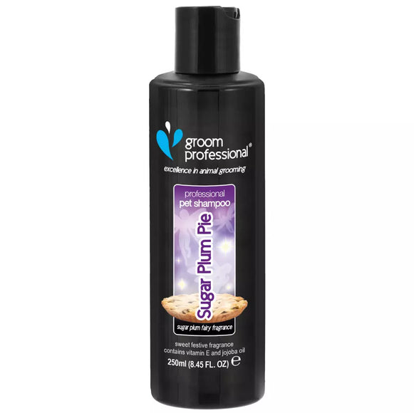 Groom Professional Sugar Plum Pie Shampoo – Concentrated Festive Formula, 250ml, 1:12 Dilution