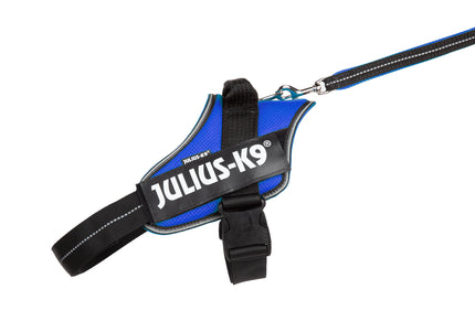 Julius-K9 Powair Leash Large – Lightweight Breathable Dog Leash in Red, Durable Design