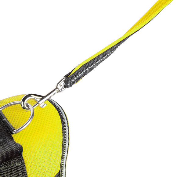 Julius-K9 Powair Leash Large – Lightweight Breathable Dog Leash in Red, Durable Design