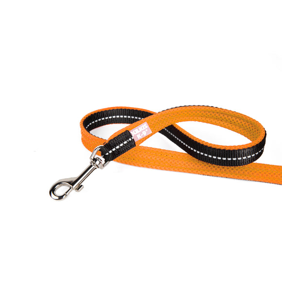 Julius-K9 Powair Leash Large – Lightweight Breathable Dog Leash in Red, Durable Design