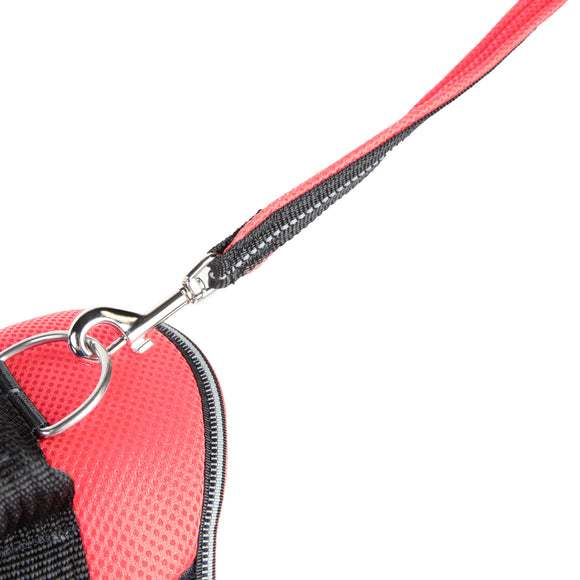 Julius-K9 Powair Leash Large – Lightweight Breathable Dog Leash in Red, Durable Design