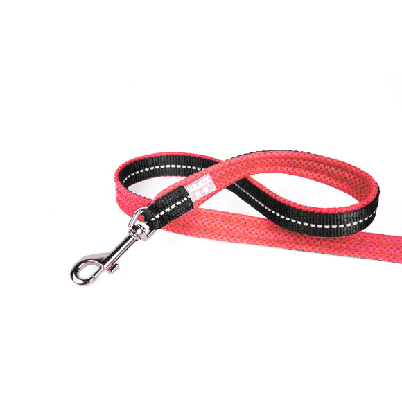 Julius-K9 Powair Leash Large – Lightweight Breathable Dog Leash in Red, Durable Design