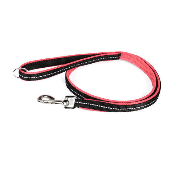 Julius-K9 Powair Leash Large – Lightweight Breathable Dog Leash in Red, Durable Design