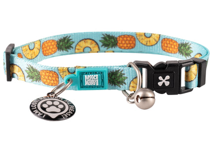 Max&Molly GOTCHA! Smart ID Cat Collar – Colorful Adjustable Collar with Smart Tag Technology