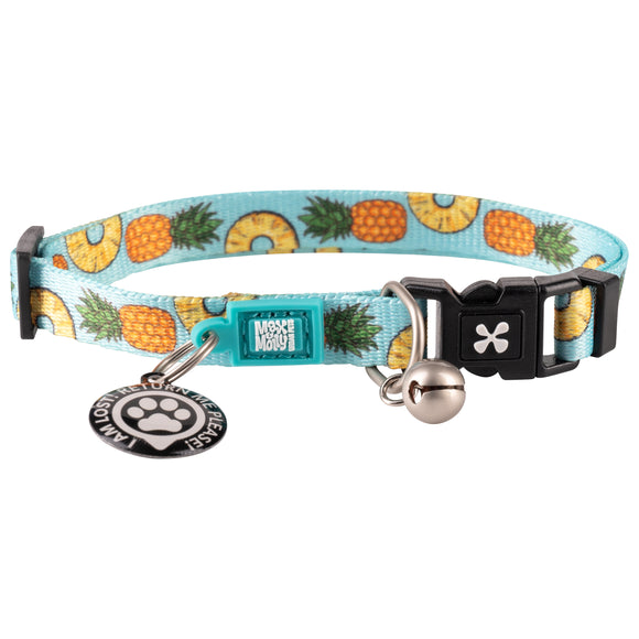 Max&Molly GOTCHA! Smart ID Cat Collar – Colorful Adjustable Collar with Smart Tag Technology