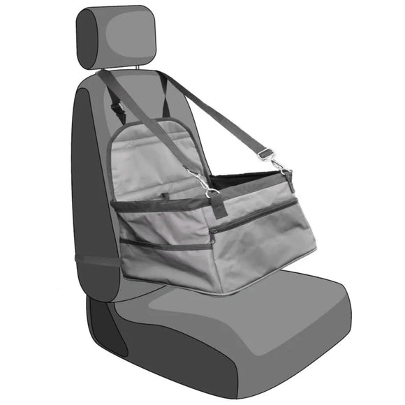 Flamingo Car Seat One – Compact Dog Car Seat, 36x33x20cm, Supports Up to 7kg