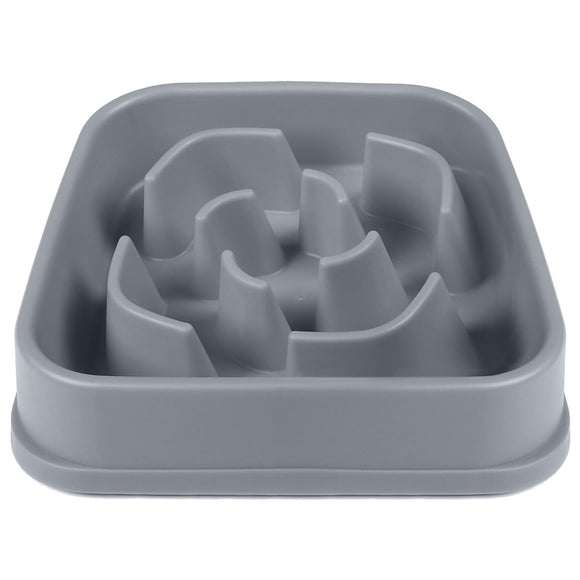 Dexas Slow Maze Feeder 1920ml – Blue Non-Slip Food Bowl with Maze Design, Promotes Healthy Eating