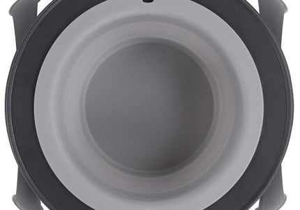 Dexas Popware Collapsible Raised Feeder 355ml – Foldable Elevated Bowl, Space-Saving Fuchsia Design