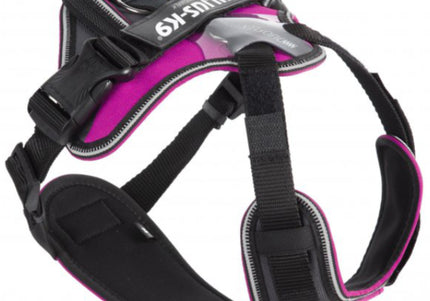 Julius K9 IDC Longwalk Harness Pink – Adjustable Trekking Harness, XXS, Lightweight Comfort Design