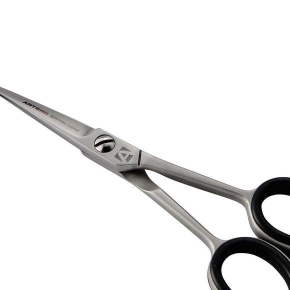 Artero Satin Mini 4.5" Safety Scissors – Professional Straight Blade with Satin Finish