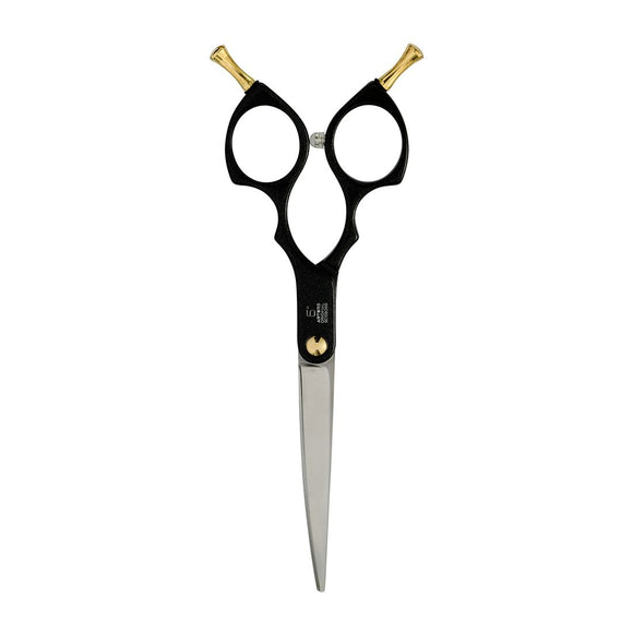 Artero Fusion Black Curvy Scissors – Lightweight 6-Inch Professional Asian Fusion Haircutting Tool