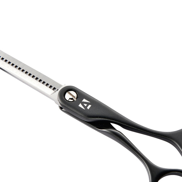 Artero Symetric 5.5" Scissor and Thinning Set – Colored Black Handles, Precision Grooming Tools
