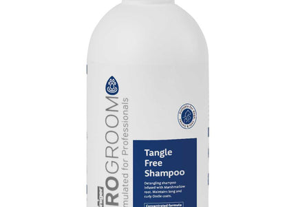 ProGroom Tangle Free Shampoo – Concentrated Formula for Long and Curly Hair, 500ml