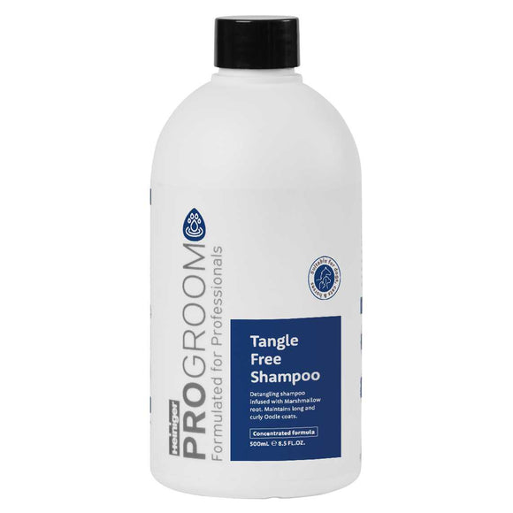 ProGroom Tangle Free Shampoo – Concentrated Formula for Long and Curly Hair, 500ml