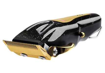 Heiniger Tauro Gold Hair Clipper – Cordless Adjustable Grooming Tool with Attachments, 0.3–1.4mm Precision