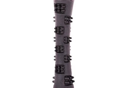 Dog Comets Meteor Pink Rubber Fetch Stick – Large Durable Toy with Protrusions and Dual Squeakers