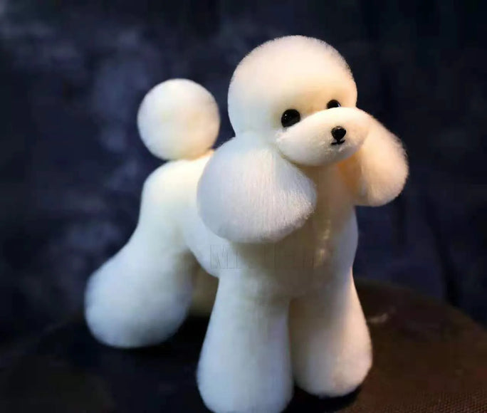 Mr. Jiang Teddy Model Dog – Realistic Grooming Training Dummy, Fur-Free Design