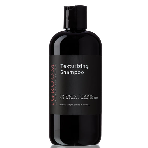 iGroom Texturizing Shampoo – Restores Natural Coat Texture, 473ml Bottle